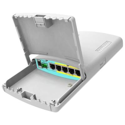 MikroTik RouterBOARD PowerBox Pro 128 MB RAM, 800 MHz, 5x LAN, PoE in/out 802.3af/at, SFP, L4