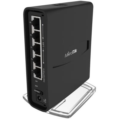 MikroTik RBD52G-5HacD2HnD-TC, hAP ac2, 5x GbE, 2.4+5Ghz Wi-Fi 5, USB, PSU, L4