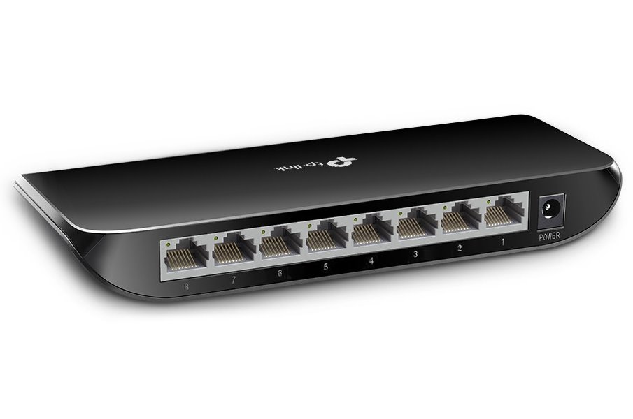 TP-Link TL-SG1008D/ switch 8x 10/100/1000Mbps/ (úspora až 80%) - GREEN