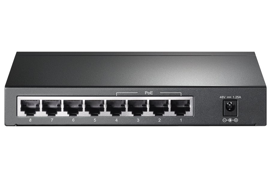 TP-Link TL-SG1008P/ switch 8x 10/100/1000Mbps/ 4x PoE/ 55W /