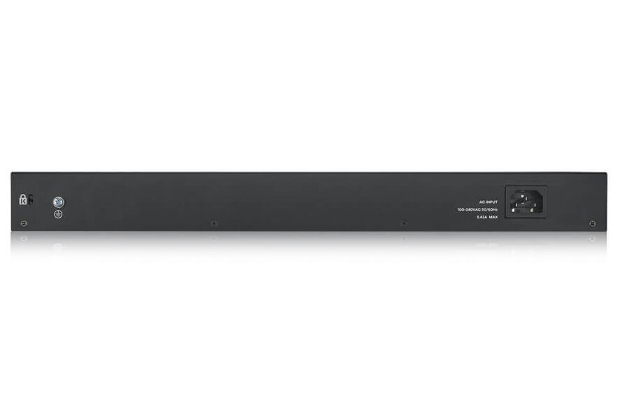 Zyxel GS1920-48HPV2   52-port Gigabit WebManaged PoE Switch, 48x gigabit RJ45, 4x gigabit RJ45/SFP, 2x SFP, 375W pro PoE