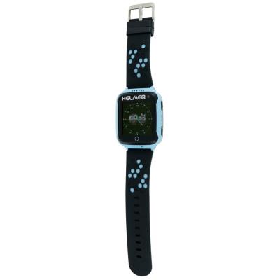 HELMER dětské hodinky LK 707 s GPS lokátorem/ dotykový display/ IP54/ micro SIM/ kompatibilní s Android a iOS/ modré