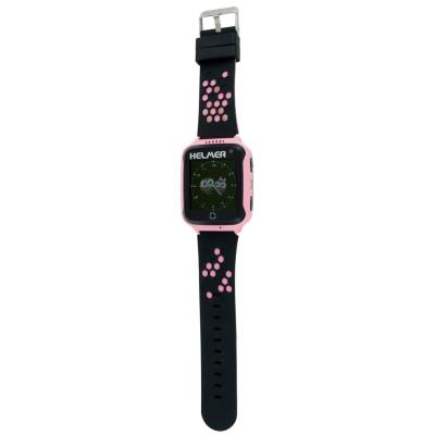 HELMER dětské hodinky LK 707 s GPS lokátorem/ dotykový display/ IP54/ micro SIM/ kompatibilní s Android a iOS/ růžové