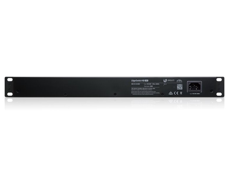 Ubiquiti Edge Switch 48 PoE - 48x GbE, 2x SFP+, 2x SFP, 48x PoE 24V/PoE+ (PoE budget 436W)