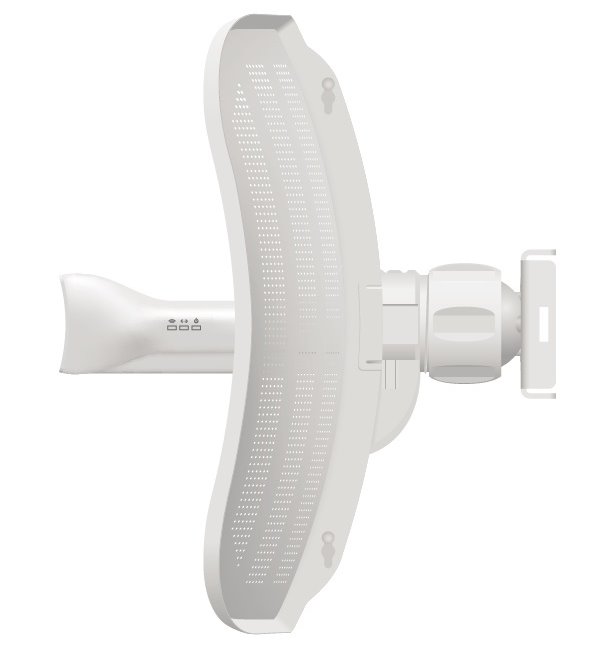 Ubiquiti LiteBeam M5 23 - AP/client 5GHz, anténa 23dBi SISO, airMAX, 1x RJ45, PoE 25V