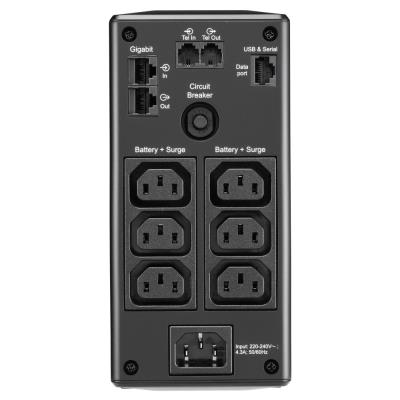 APC Back-UPS Pro BR 900VA (540W)/ LINE-INTERAKTIVNÍ/ AVR/ 230V/ LCD/ 6x IEC zásuvka