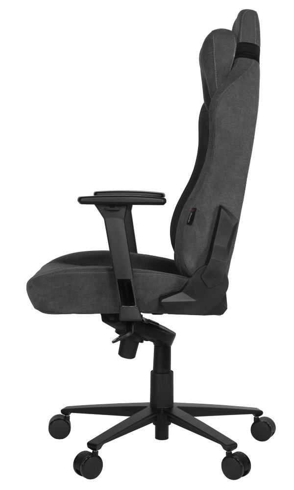 AROZZI herní židle VERNAZZA Soft Fabric Dark Grey/ povrch Elastron/ tmavošedá