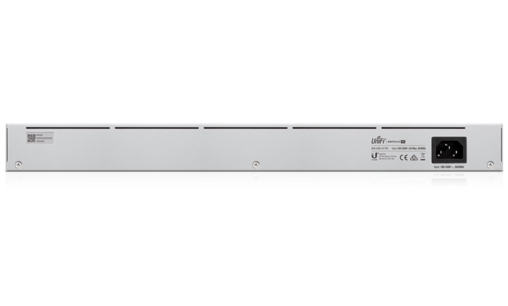 Ubiquiti UniFi Switch 24 PoE - 24x GbE, 2x SFP, 16x PoE+ (PoE budget 95W)