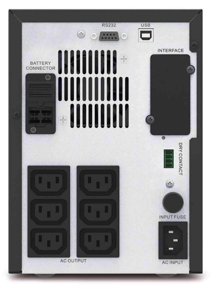 APC Easy UPS SMV 1500VA (1050W)/ 230V/ Tower/ LINE-INTERAKTIVNÍ/ LCD