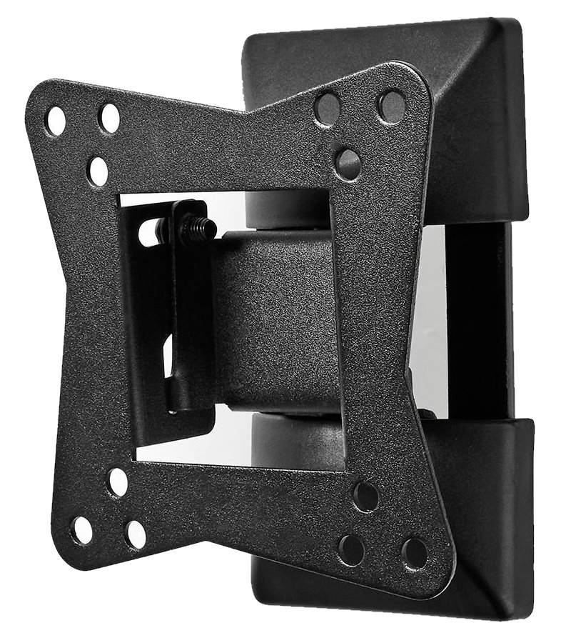 NEDIS nástěnný držák pro LCD a TV/ 10 - 32 "/ nosnost 30 kg/ náklon ± 15°/ otáčení 70°/ kloubový (1 kloub)