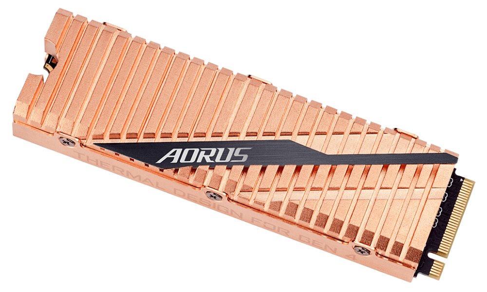 GIGABYTE AORUS NVMe Gen 4 SSD 2TB / Interní / PCIe Gen4x4 M.2 2280 / 3D TLC
