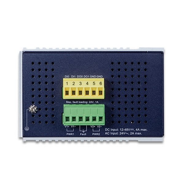 Planet IGS-6325-8T8S průmyslový L3 switch, 8x1Gb, 8x2.5Gb SFP, 12-48VDC, -40~75°C, IP30, fanless