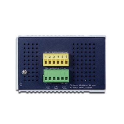 Planet IGS-6325-8T8S4X průmyslový L3 switch, 8x1Gb, 8x2.5Gb SFP + 4x10Gb SFP+, 12-48VDC, -40~75°C, IP30, fanless