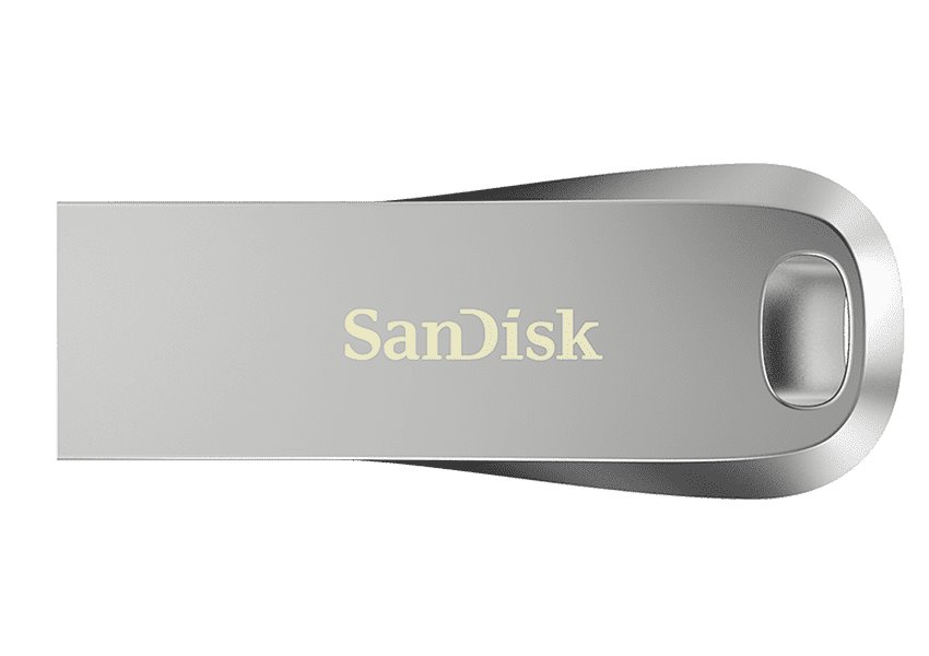 SanDisk Ultra Luxe 128GB / USB 3.1 / celokovový design / stříbrná