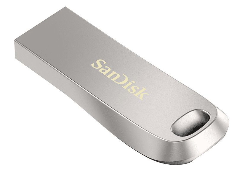 SanDisk Ultra Luxe 256GB / USB 3.1 / celokovový design / stříbrná