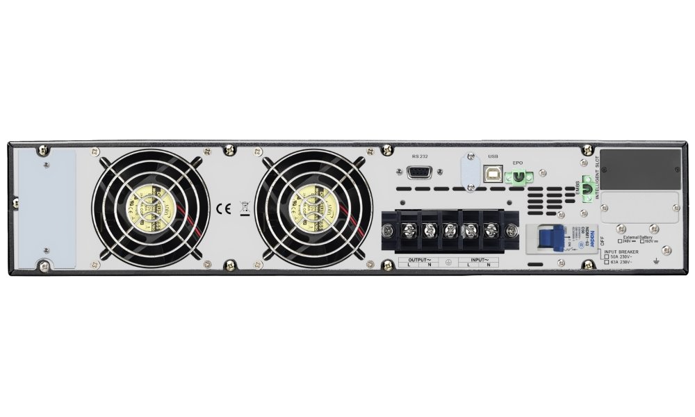 APC Easy UPS SRV 10000VA (10000W)/ 5U/ RACK MOUNT/ ONLINE/ 230V/ LCD/ with External Battery Pack/RailKit