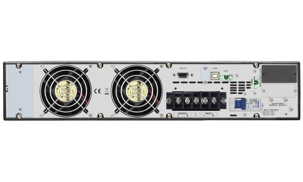 APC Easy UPS SRV 6000VA (6000W)/ 4U/ RACK MOUNT/ ONLINE/ 230V/ LCD