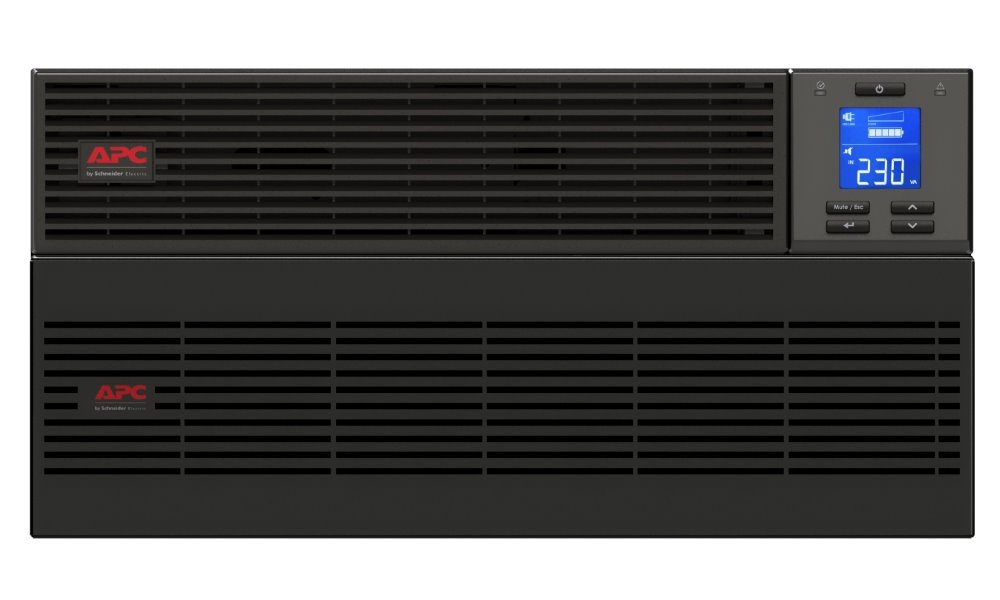 APC Easy UPS SRV 6000VA (6000W)/ 5U/ RACK MOUNT/ ONLINE/ 230V/ LCD/  with External Battery Pack