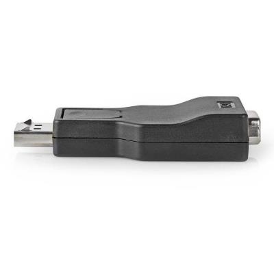 NEDIS adaptér DisplayPort/ zástrčka DisplayPort - zásuvka VGA/ černý/ blistr