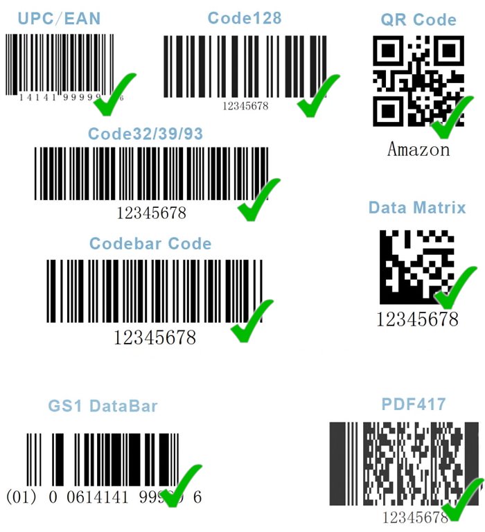 Maxxo čtečka SL2DUS/ 1D/ 2D/ QR/ USB/ 300skenů/sec, včetně stojanu