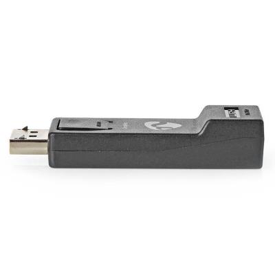 NEDIS adaptér DisplayPort – HDMI/ DisplayPort zástrčka - HDMI zásuvka/ černý/ blistr