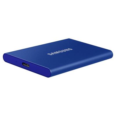 SAMSUNG Portable SSD T7 1TB / USB 3.2 Gen 2 / USB-C / Externí / Modrá