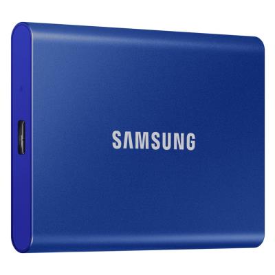 SAMSUNG Portable SSD T7 1TB / USB 3.2 Gen 2 / USB-C / Externí / Modrá