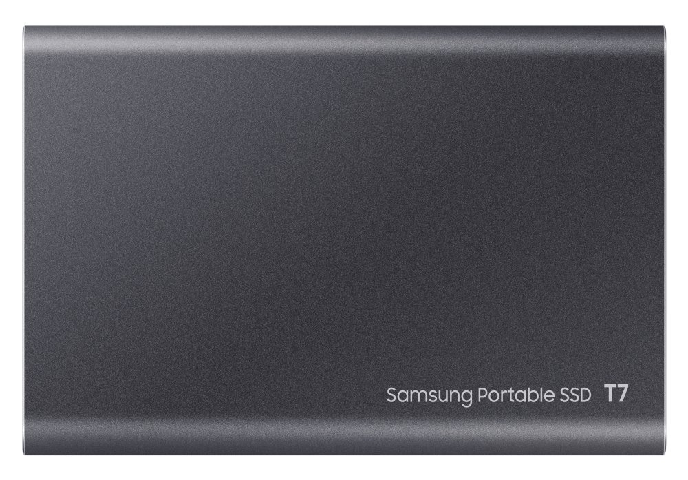 SAMSUNG Portable SSD T7 1TB / USB 3.2 Gen 2 / USB-C / Externí / Šedá
