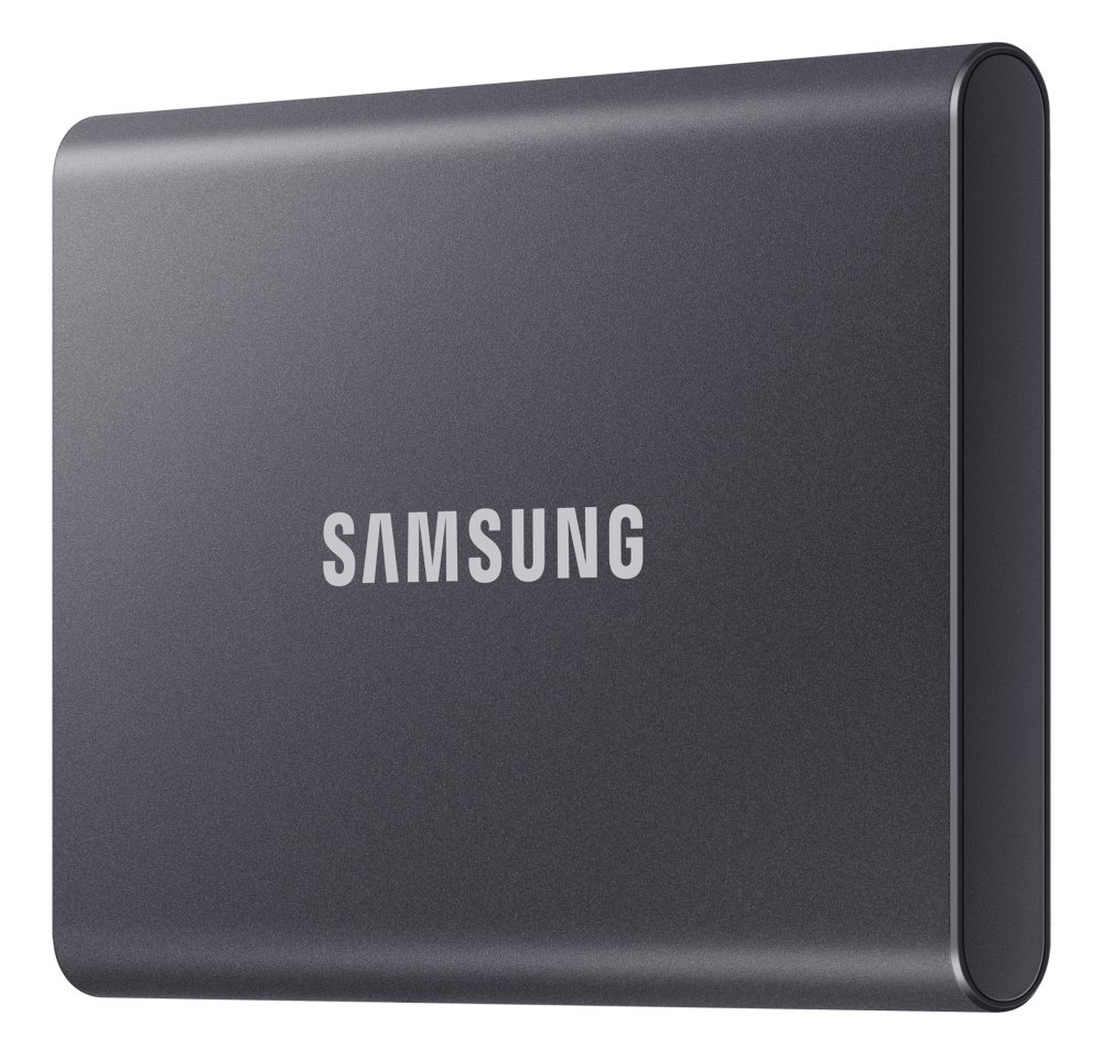 SAMSUNG Portable SSD T7 2TB / USB 3.2 Gen 2 / USB-C / Externí / Šedá