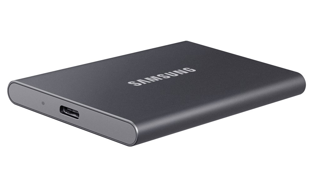 SAMSUNG Portable SSD T7 2TB / USB 3.2 Gen 2 / USB-C / Externí / Šedá