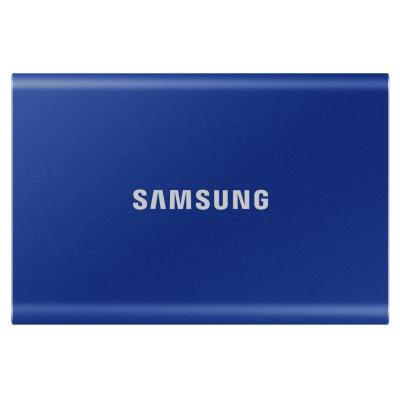 SAMSUNG Portable SSD T7 2TB / USB 3.2 Gen 2 / USB-C / Externí / Modrá