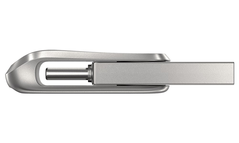 SanDisk Ultra Dual Drive Luxe USB-C 32GB / USB 3.0 Typ-C /  USB 3.0 Typ-A / stříbrný