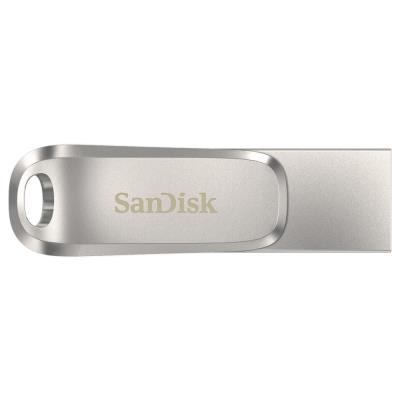SanDisk Ultra Dual Drive Luxe USB-C 32GB / USB 3.0 Typ-C /  USB 3.0 Typ-A / stříbrný
