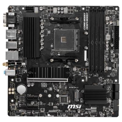 MSI B550M PRO-VDH WiFi / B550 / AM4 / 4x DDR4 DIMM / 2x M.2 / VGA / HDMI / DP / WiFi / mATX