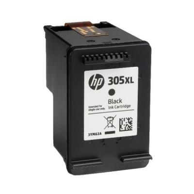 HP inkoustová kazeta 305XL (černá originál) pro - DeskJet 2300, 2710, 2720, DeskJet Plus 4100, ENVY 6000, ENVY Pro 6400