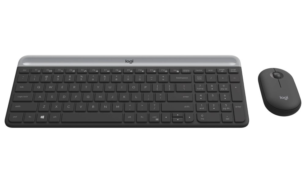 Logitech set klávesnice a myši MK470/ bezdrátový/ 2.4GHz/ USB přijímač/ CZ/ černý