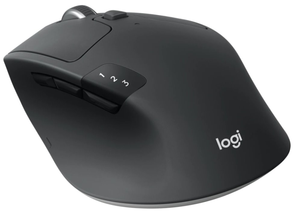 Logitech myš M720 Triathlon/ bezdrátová/ 8 tlačítek/ 1000dpi/ Bluetooth/ USB/ černá