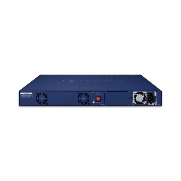 Planet GS-6322-24P4X L3 switch, 24x1Gb, 2x10Gb, 2x10Gb SFP+, 16x PoE 802.3bt 2280W, 2x power-in