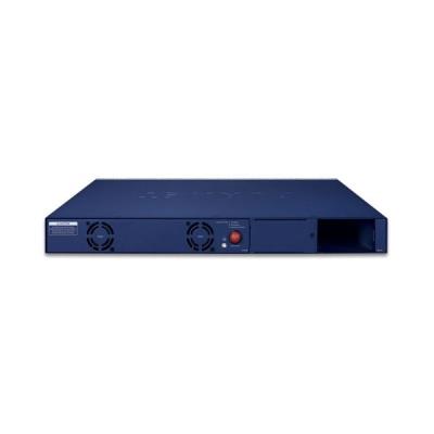Planet GS-6322-24P4X L3 switch, 24x1Gb, 2x10Gb, 2x10Gb SFP+, 16x PoE 802.3bt 2280W, 2x power-in