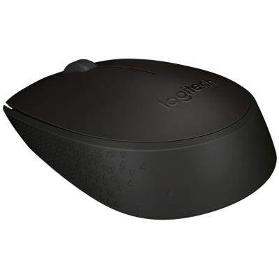 Logitech myš B170/ bezdrátová/ 3 tlačítka/ 1000dpi/ USB/ černá