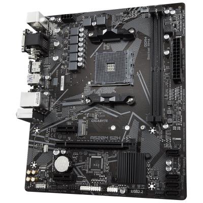 GIGABYTE A520M S2H / AMD A520 / AM4 / 2x DDR4 / VGA / DVI-D / HDMI / M.2 / mATX