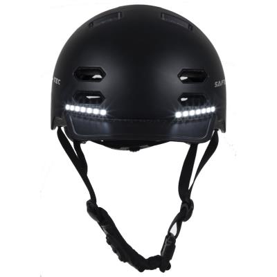 SAFE-TEC Chytrá Bluetooth helma/ SK8 Black L