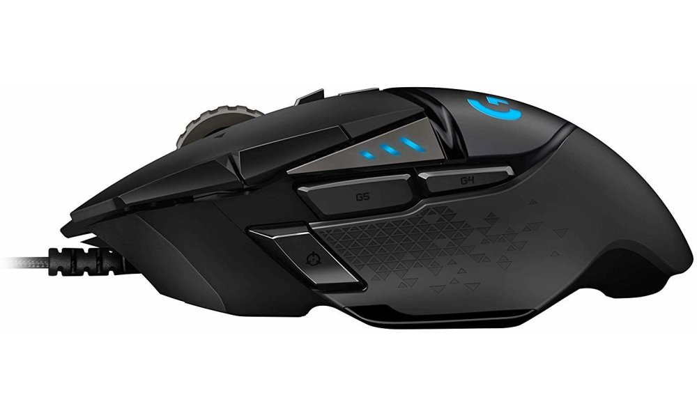 Logitech herní myš G502 HERO/ optická/ 11 tlačítek/ 16000dpi/ USB/ černá