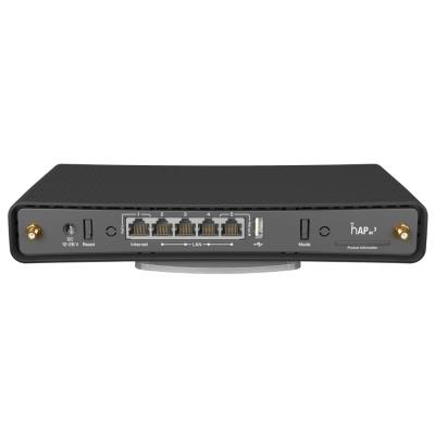 MikroTik RBD53iG-5HacD2HnD, hAP ac3, 5x GLAN, 2.4+5Ghz Wi-FI 5, USB, PSU, L4