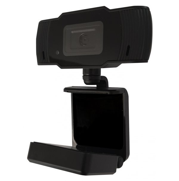 UMAX webkamera Webcam W5/ 5MP HD 2592x1944/ 1/4" CMOS/ mikrofon/ držák/ Plug and Play/ Autofocus/ USB 2.0/ 1,5 m/ černá