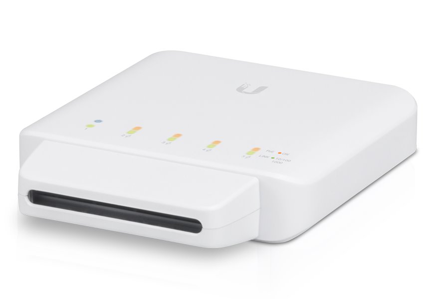Ubiquiti UniFi Switch Flex - 5x GbE, 1x PoE++ In, 4x PoE Out, venkovní - sada 3ks