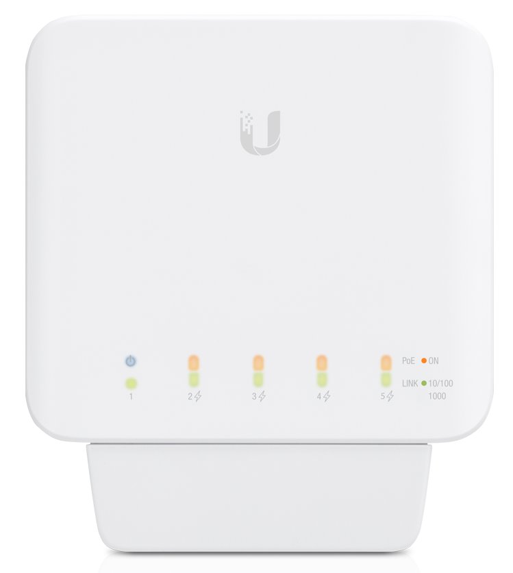 Ubiquiti UniFi Switch Flex - 5x GbE, 1x PoE++ In, 4x PoE Out, venkovní - sada 3ks