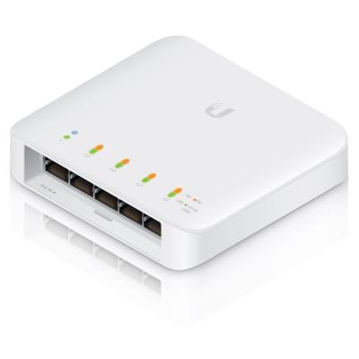 Ubiquiti UniFi Switch Flex - 5x GbE, 1x PoE++ In, 4x PoE Out, venkovní - sada 3ks