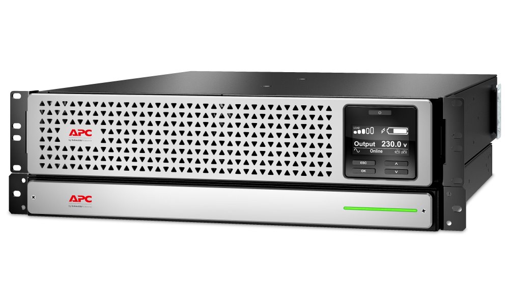 APC Smart-UPS SRT Li-Ion 2200VA (1980W)/ 3U/ RACK MOUNT/ ONLINE/ 230V/ LCD/ with Network Card (AP9631)