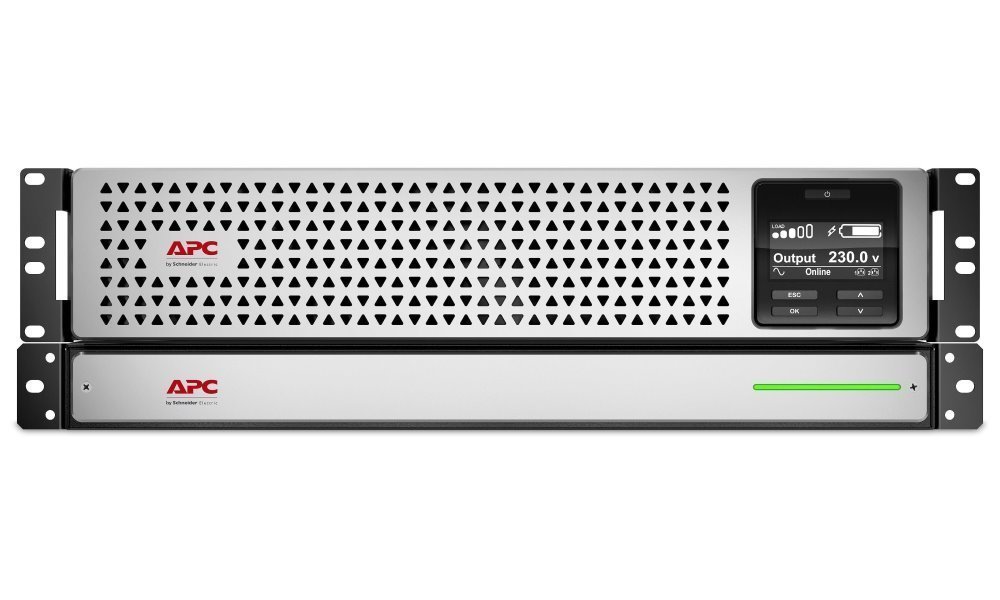 APC Smart-UPS SRT Li-Ion 1000VA (900W)/ 3U/ RACK MOUNT/ ONLINE/ 230V/ LCD/ with Network Card (AP9631)